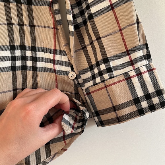 Burberry Plaid Blouse - Picture 3 of 4